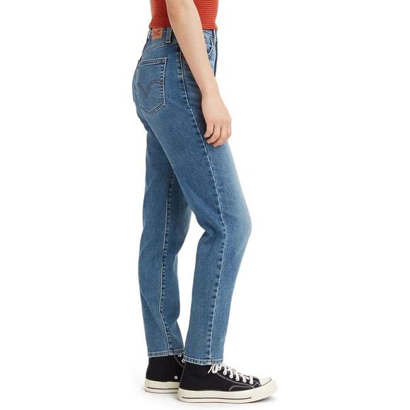 Levis High Waisted Mon Jean in Medium Indigo Size 24 - Picture 11 of 11